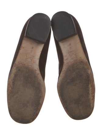 Bottega Veneta 1990's Suede Flats