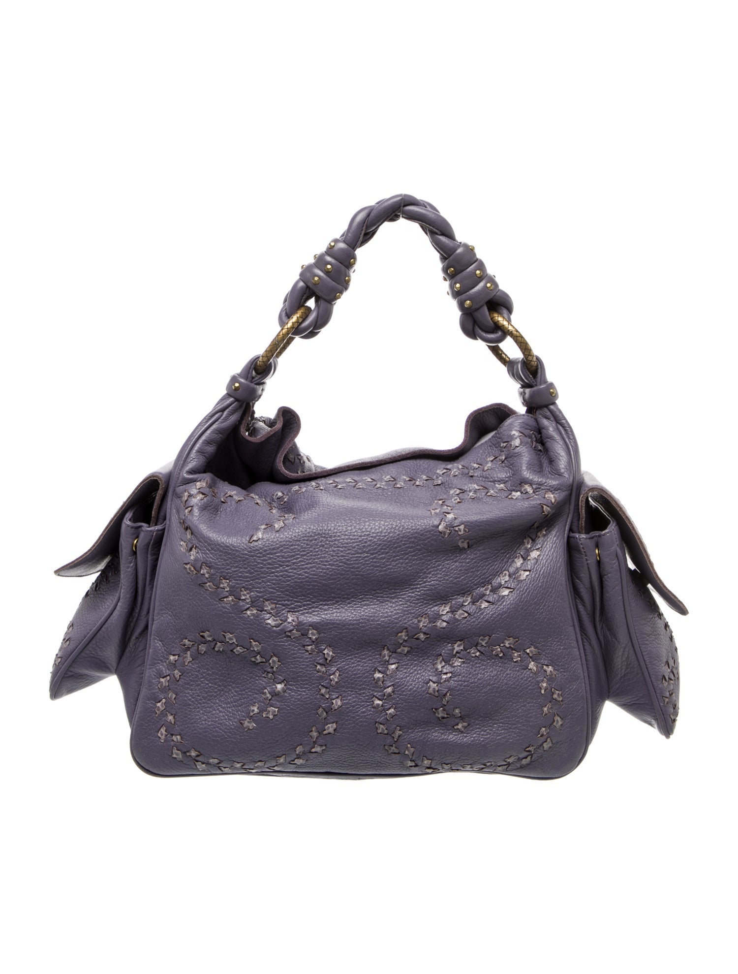 Bottega Veneta Intrecciato Top Handle Bag