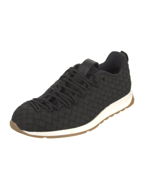 Bottega Veneta Intrecciato Weave Printed Sneakers