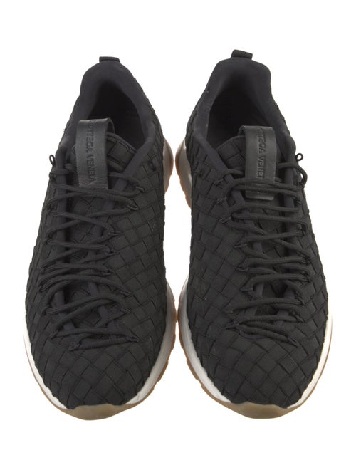 Bottega Veneta Intrecciato Weave Printed Sneakers
