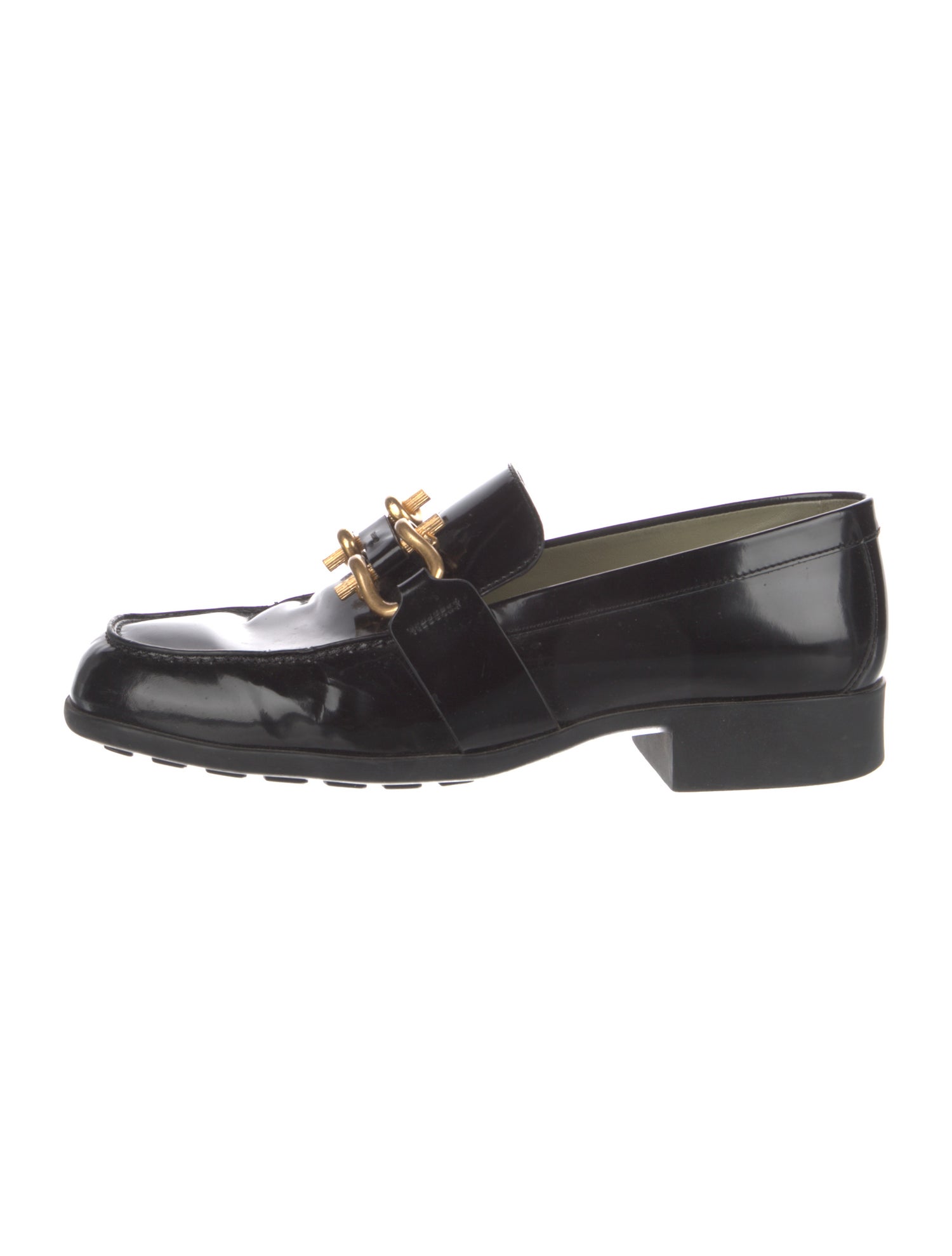 Bottega Veneta Patent Leather Loafers