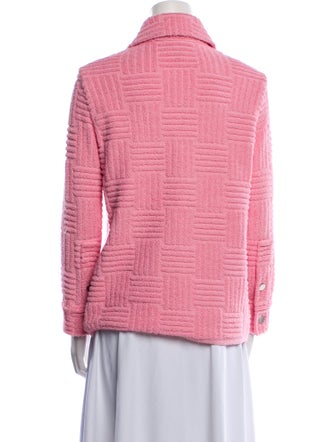 Bottega Veneta Tweed Pattern Jacket