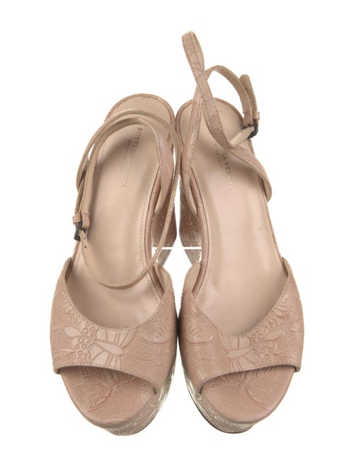 Bottega Veneta Leather Slingback Sandals