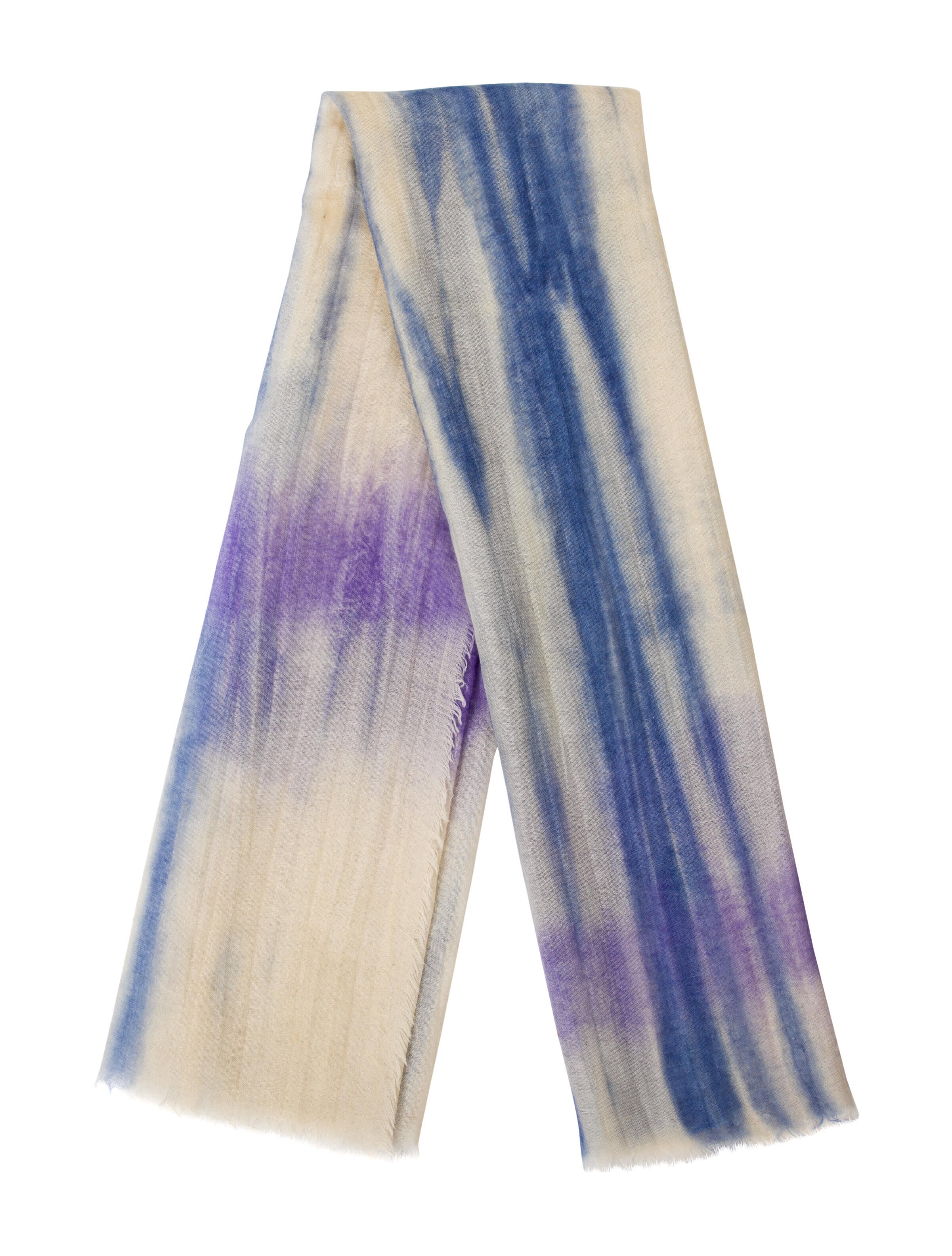 Bottega Veneta Cashmere Striped Scarf