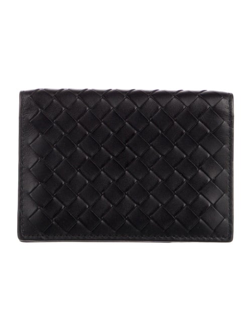 Bottega Veneta Intrecciato Weave Leather Wallet
