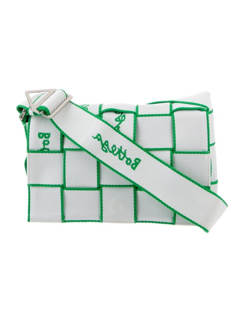 Bottega Veneta Fettucce Maxi Intrecciato Canvas Cassette