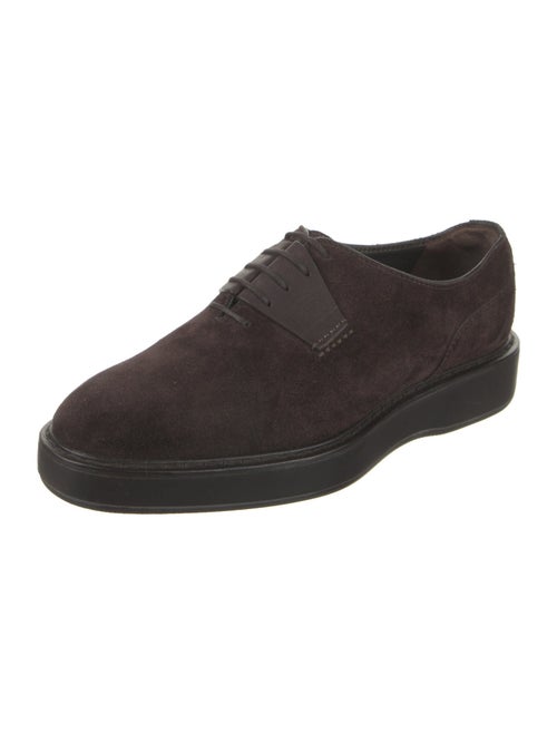 Bottega Veneta Intrecciato Weave Leather Oxfords