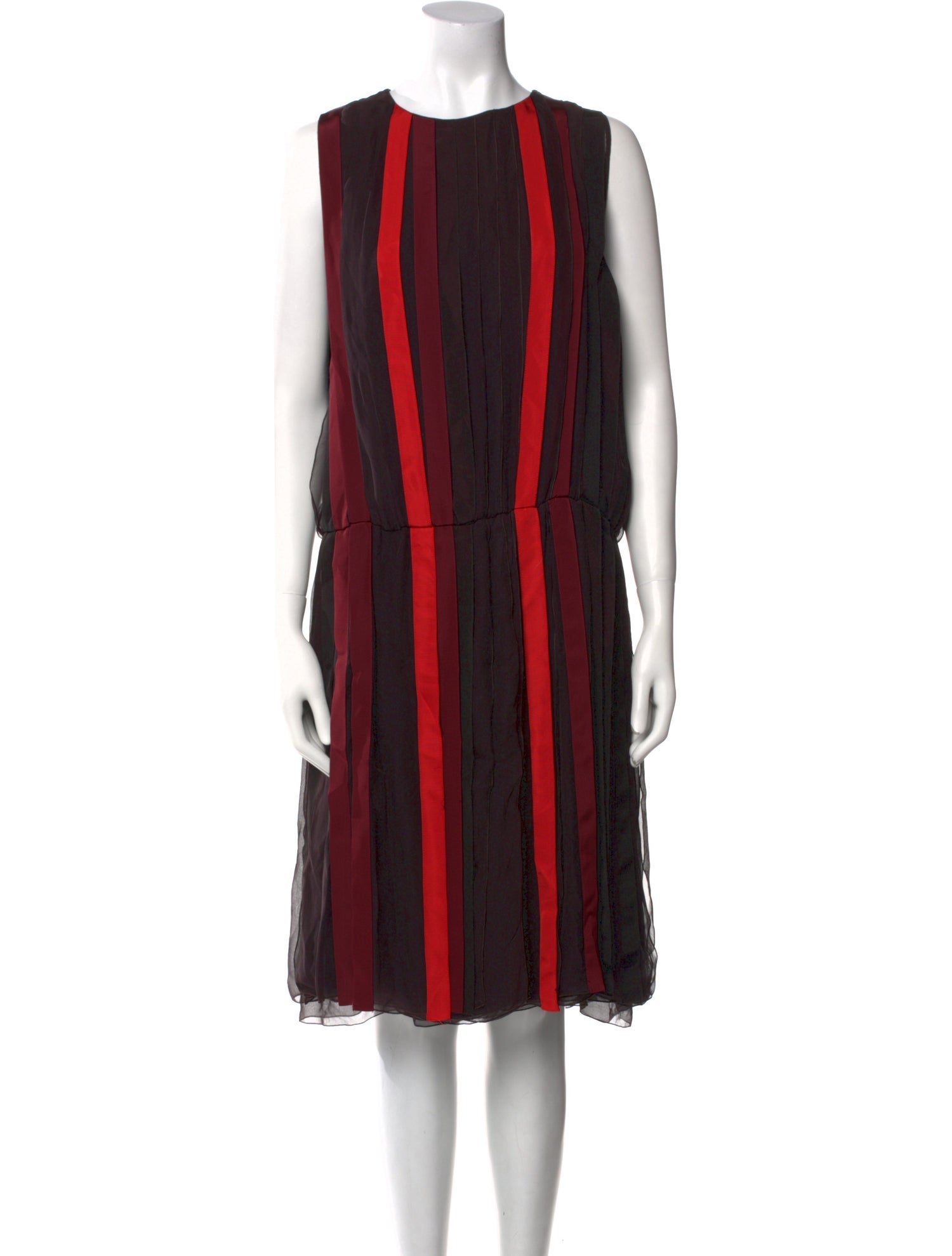 Bottega Veneta Silk Midi Length Dress