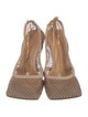 Bottega Veneta Mesh Patterned Slingback Pumps
