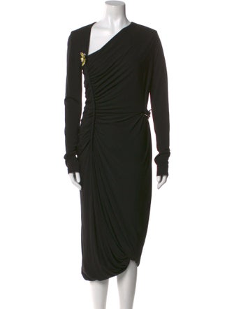 Bottega Veneta One-Shoulder Midi Length Dress