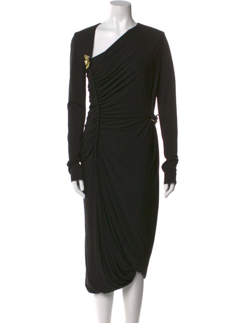 Bottega Veneta One-Shoulder Midi Length Dress