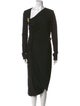 Bottega Veneta One-Shoulder Midi Length Dress