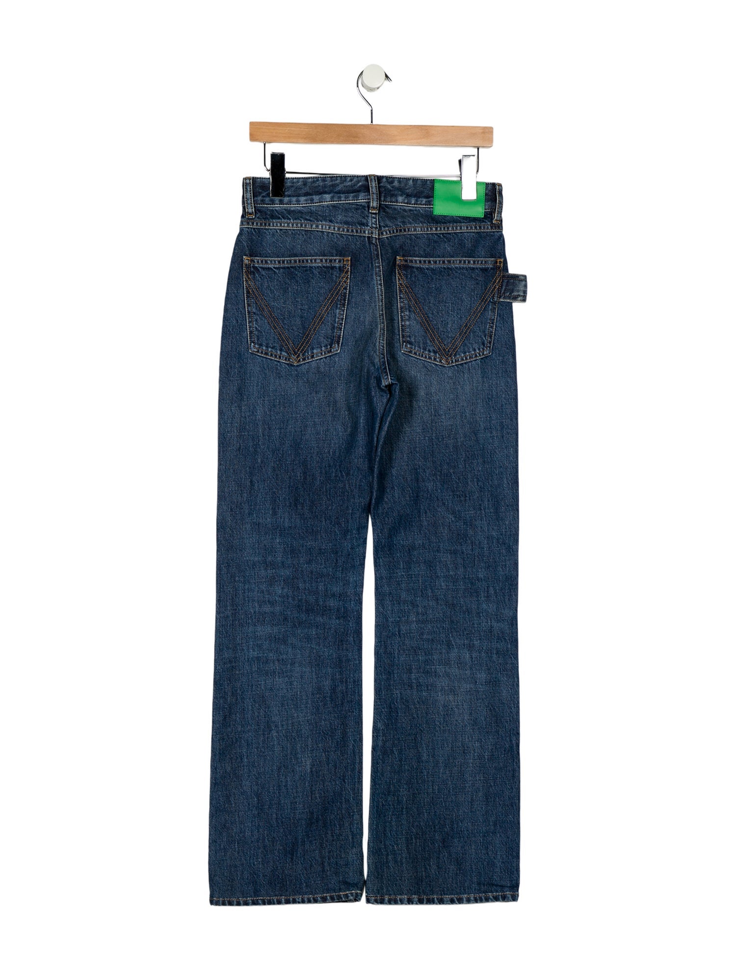 Bottega Veneta Mid-Rise Wide Leg Jeans