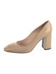 Bottega Veneta Intrecciato Weave Patent Leather Pumps
