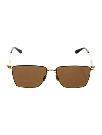 Bottega Veneta Square Tinted Sunglasses