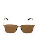 Bottega Veneta Square Tinted Sunglasses