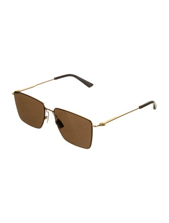 Bottega Veneta Square Tinted Sunglasses