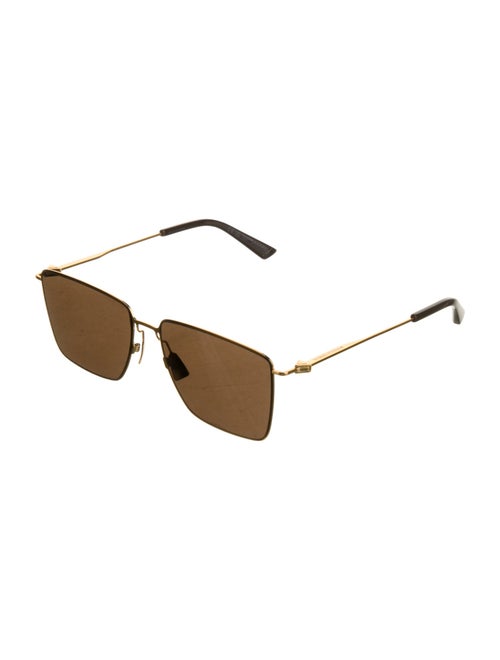 Bottega Veneta Square Tinted Sunglasses