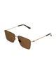 Bottega Veneta Square Tinted Sunglasses