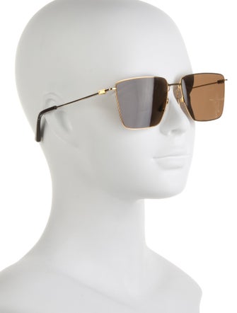 Bottega Veneta Square Tinted Sunglasses