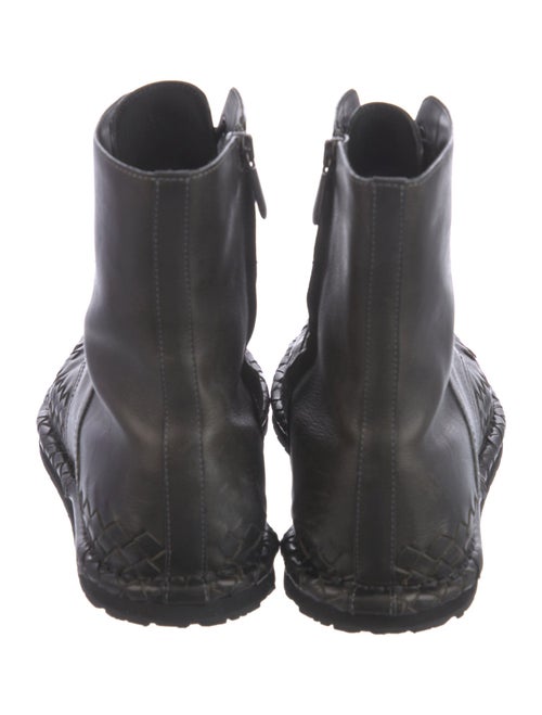 Bottega Veneta Leather Combat Boots