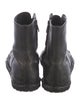 Bottega Veneta Leather Combat Boots