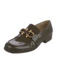 Bottega Veneta Horsebit Accent Patent Leather Loafers