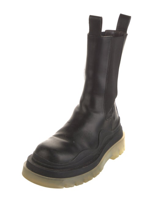 Bottega Veneta Leather Chelsea Boots