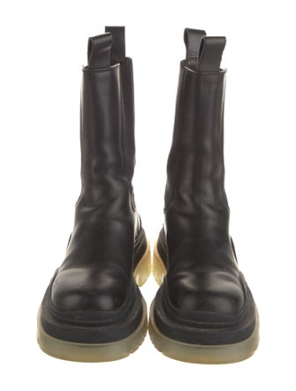 Bottega Veneta Leather Chelsea Boots