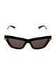 Bottega Veneta Cat-Eye Tinted Sunglasses