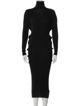 Bottega Veneta Turtleneck Midi Length Dress