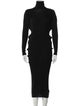 Bottega Veneta Turtleneck Midi Length Dress