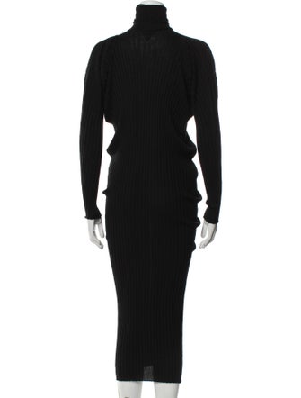 Bottega Veneta Turtleneck Midi Length Dress