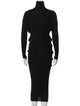 Bottega Veneta Turtleneck Midi Length Dress