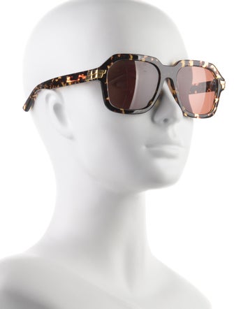 Bottega Veneta Oversize Tinted Sunglasses