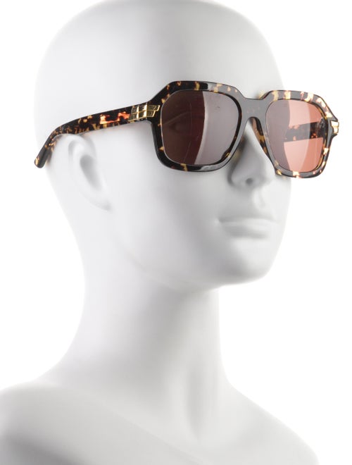 Bottega Veneta Oversize Tinted Sunglasses