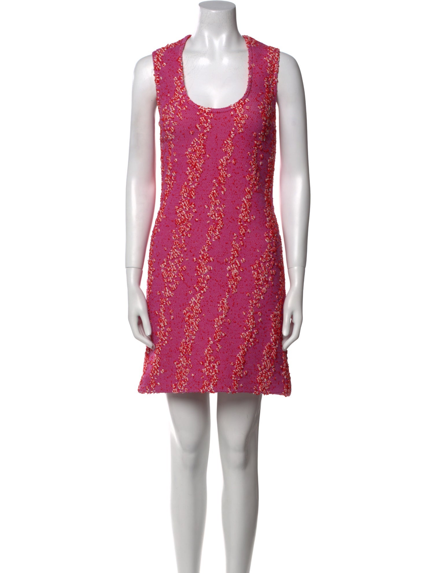 Bottega Veneta Scoop Neck Mini Dress