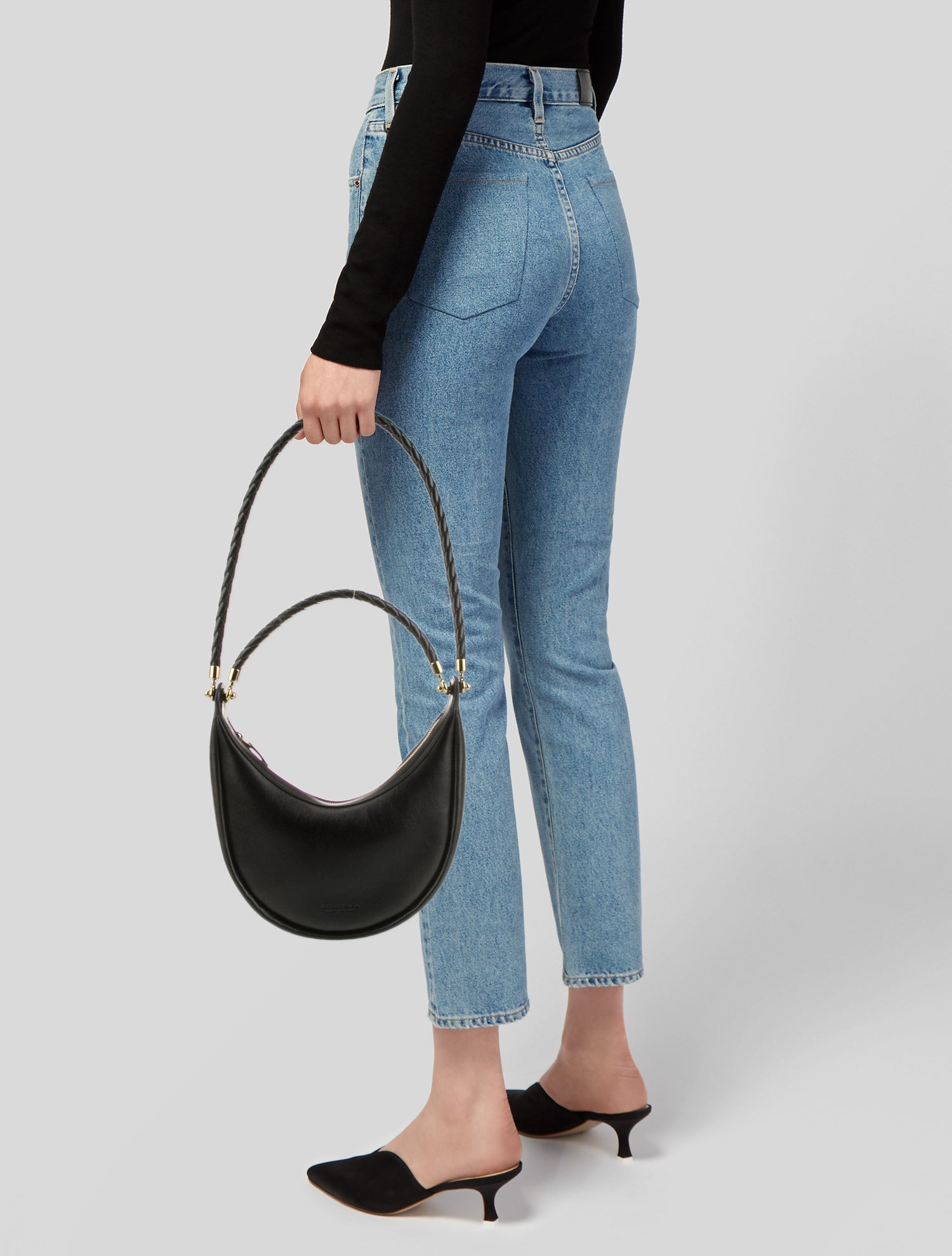 Bottega Veneta Leather Hula Hoop