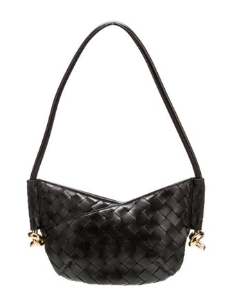 Bottega Veneta Intrecciato Half Moon Mini