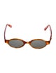 Bottega Veneta Round Tinted Sunglasses