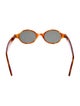 Bottega Veneta Round Tinted Sunglasses