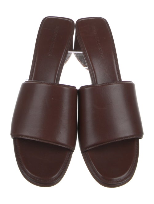 Bottega Veneta Leather Slides
