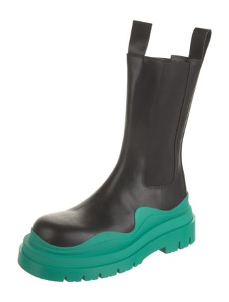Bottega Veneta Leather Rain Boots