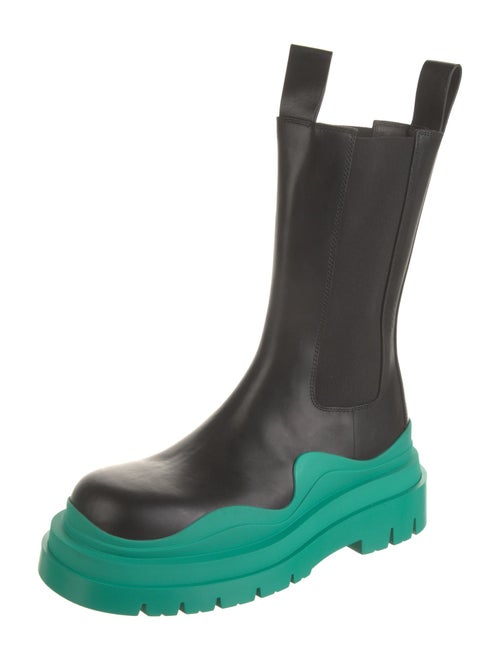 Bottega Veneta Leather Rain Boots