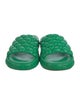 Bottega Veneta Quilted Pattern Leather Slides