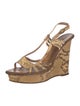 Bottega Veneta Snakeskin Animal Print Sandals