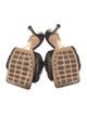 Bottega Veneta Intrecciato Weave Leather Slides
