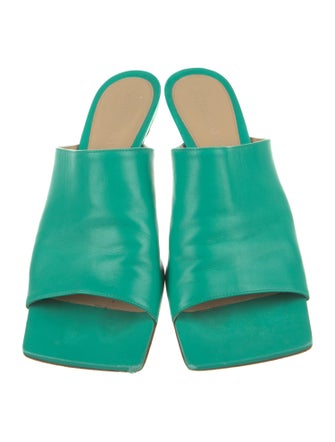 Bottega Veneta Leather Slides