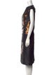 Bottega Veneta Printed Midi Length Dress