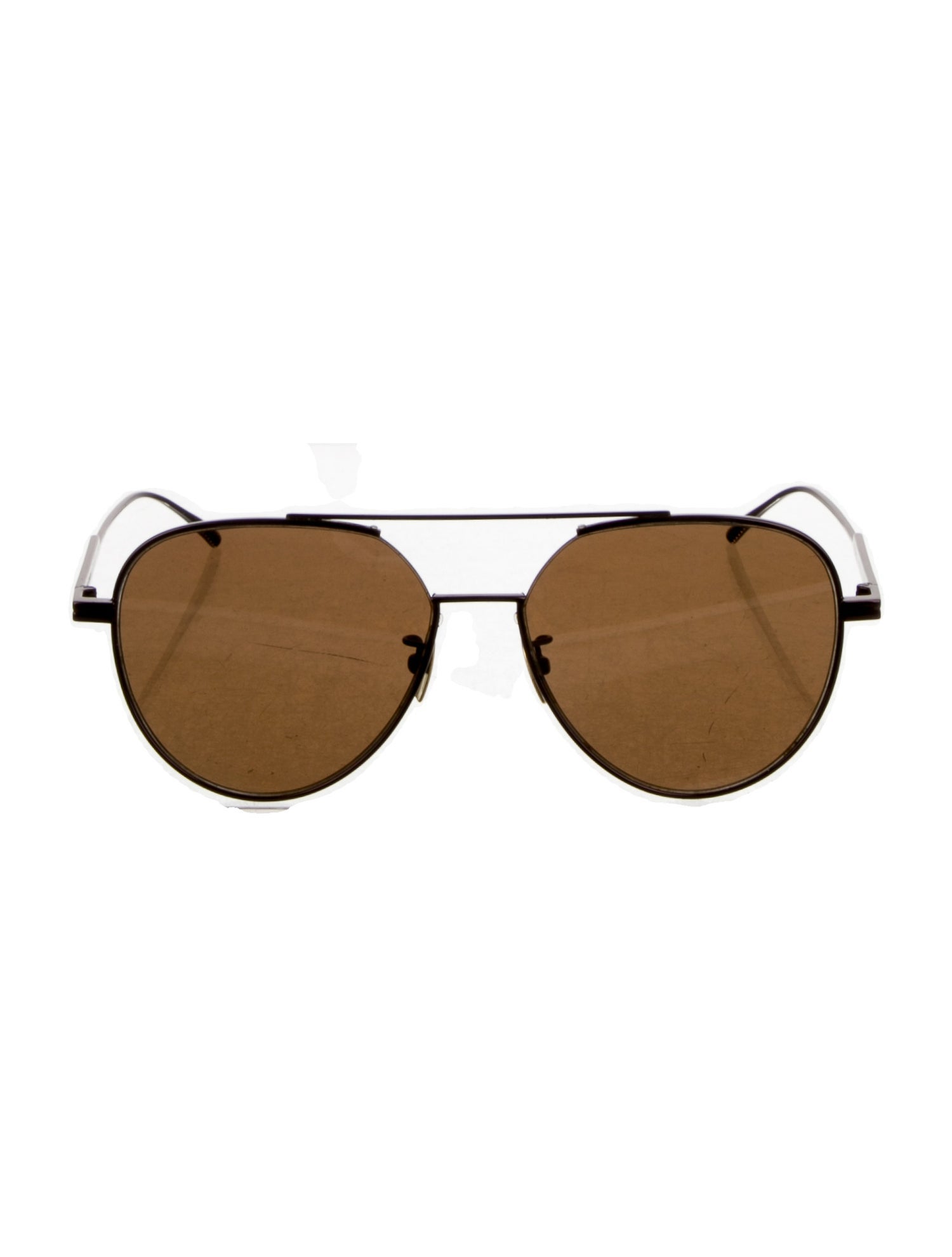 Bottega Veneta Aviator Tinted Sunglasses